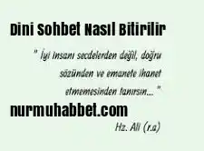 Dini Sohbet Nasıl Bitirilir