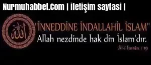 nurmuhabbet.com iletişim